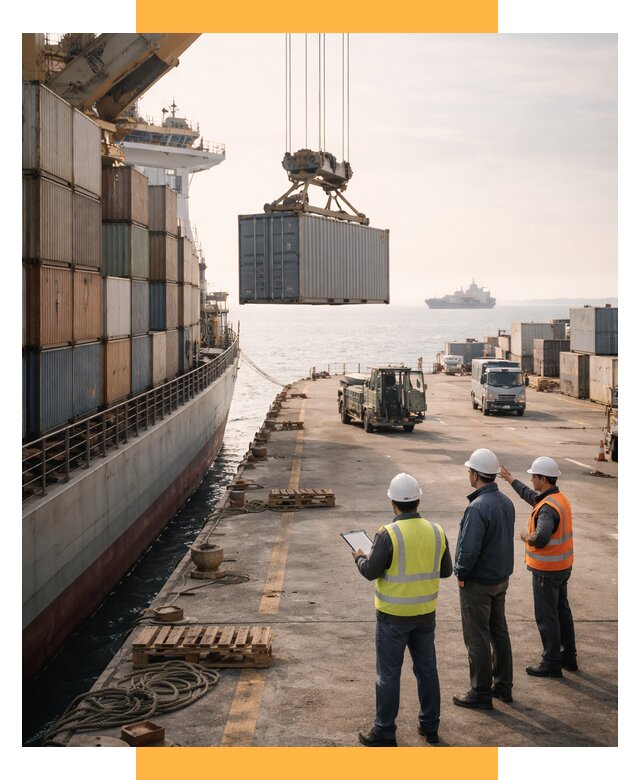 Морские перевозки грузов по миру от 46139 р. | СетСервис-Блш