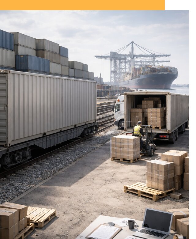 Мультимодальные перевозки грузов по миру от 46139 руб