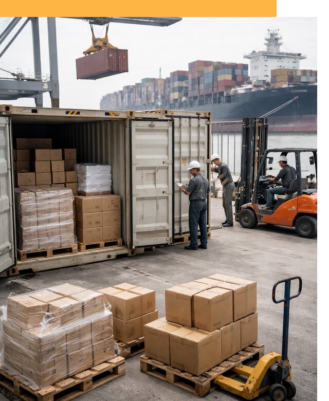 Контейнерные перевозки из Китая под ключ от 123036 руб/контейнер