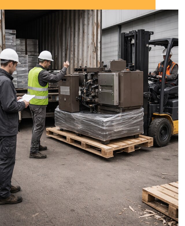 Доставка промышленного оборудования из Европы от 46139