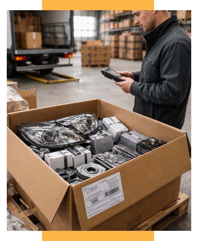 Доставка автозапчастей из Европы под ключ от 12816 р. | СетСервис-Блш