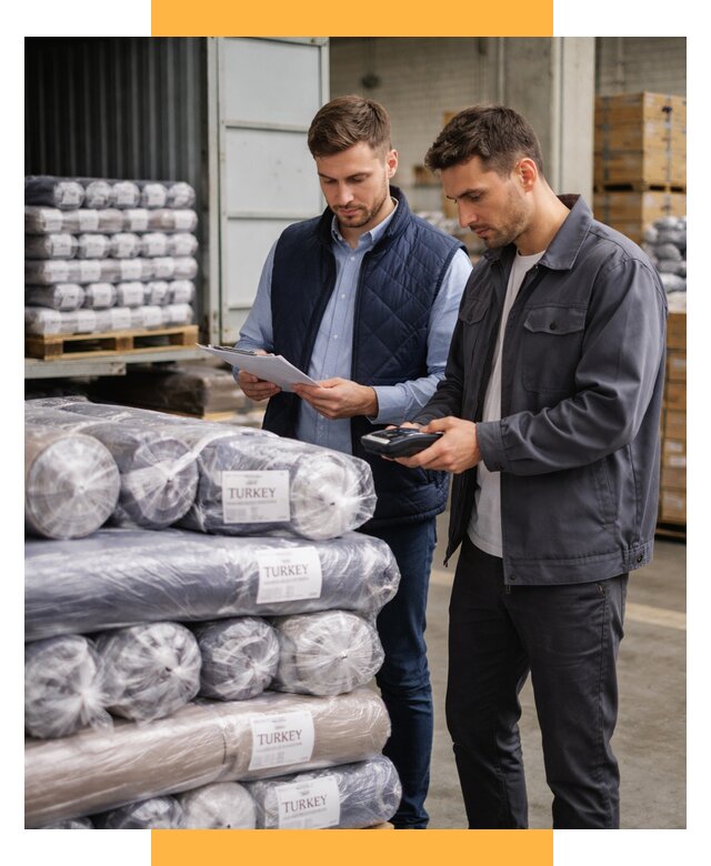 Доставка текстиля из Турции от 46139 р. под ключ, СетСервис-Блш