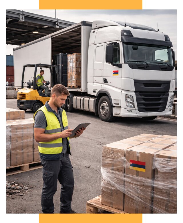 Автоперевозки из Армении от 97404 р. — услуги СетСервис-Блш