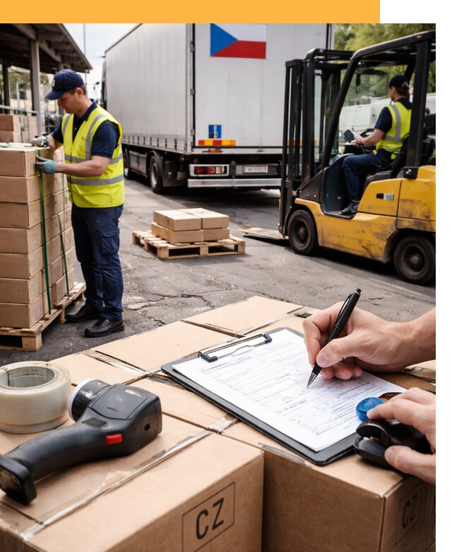 Доставка грузов в Чехию от 35886 руб, международные перевозки