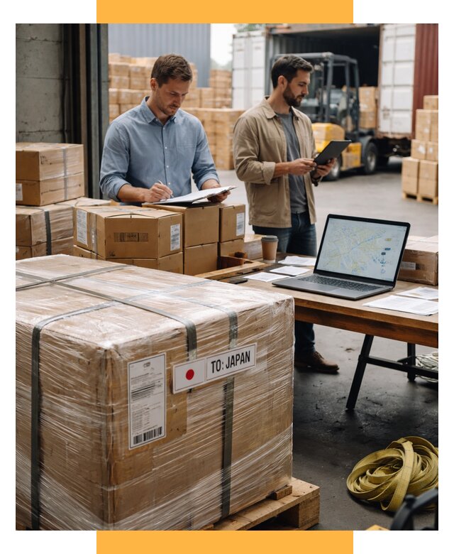 Доставка грузов в Японию от 25633 р., логистика СетСервис-Блш