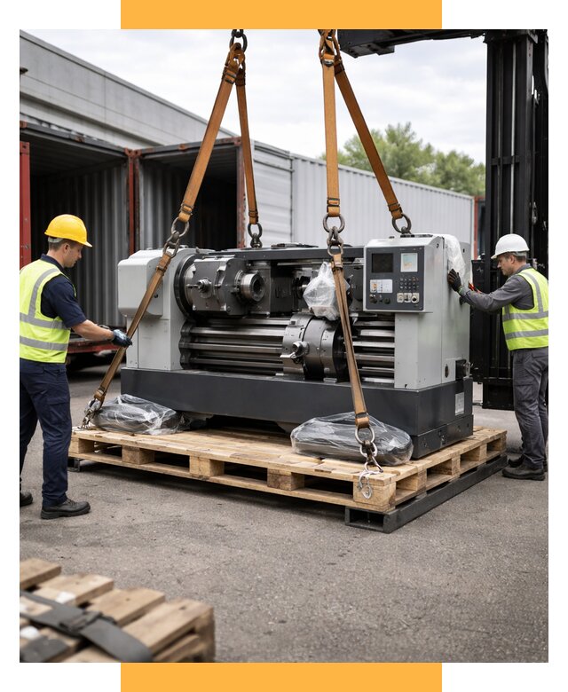 Перевозка станков и таможня от 61518 р. | СетСервис-Блш логистика