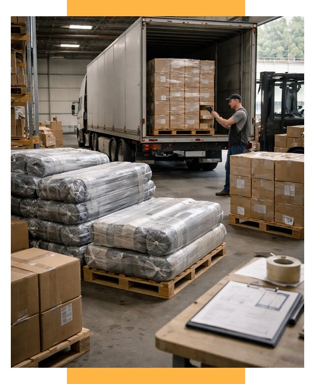 Международная перевозка текстиля под ключ от 15380 р. | СетСервис-Блш