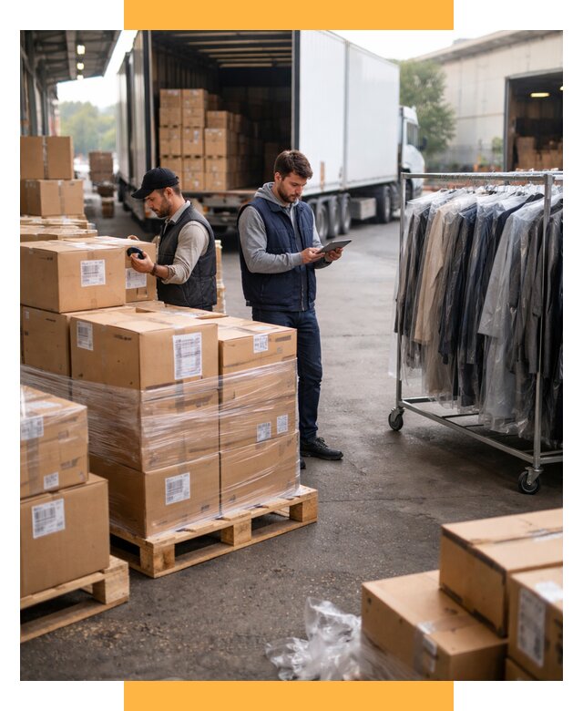 Перевозка и доставка одежды из Китая от 7690 р., СетСервис-Блш