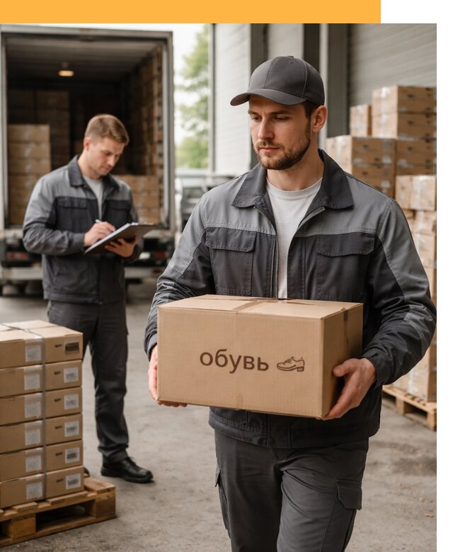 Международная перевозка обуви с таможенным оформлением от 4614