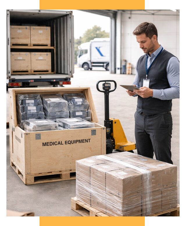 Перевозка медицинского оборудования от 15380 р. в СетСервис-Блш