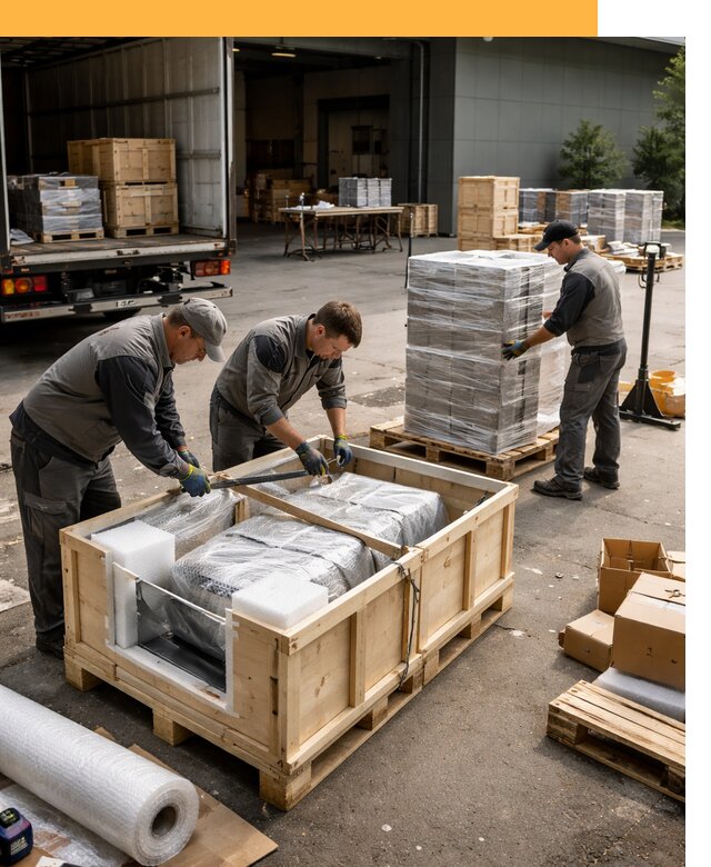 Перевозка выставочных грузов по миру от 25633 руб за м2 с таможней