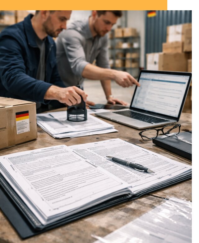 Таможенное оформление грузов из Германии от 9228 руб.