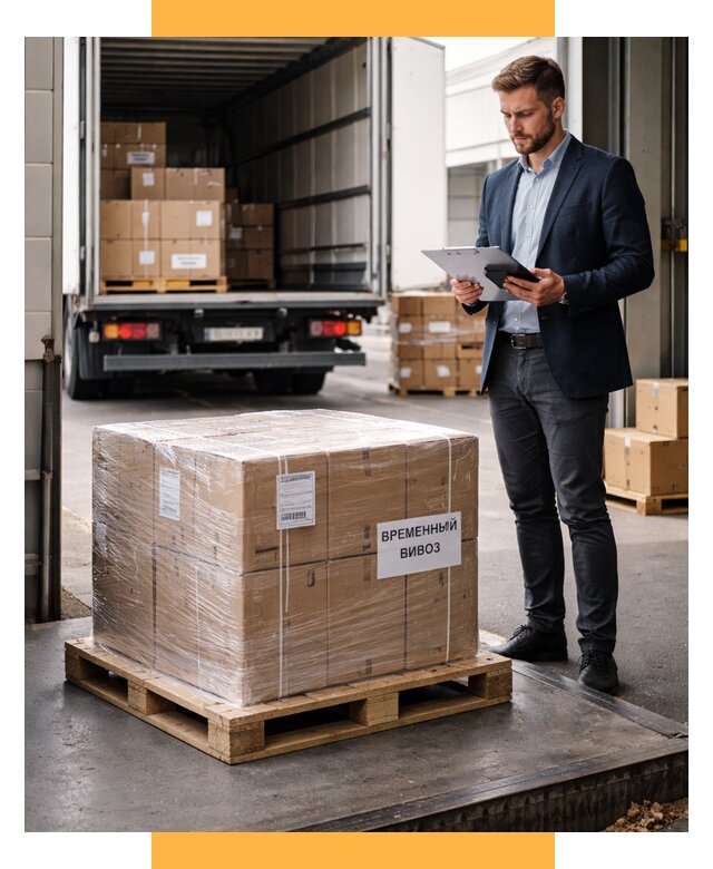 Временный вывоз товаров под ключ от 8202 р. | СетСервис-Блш