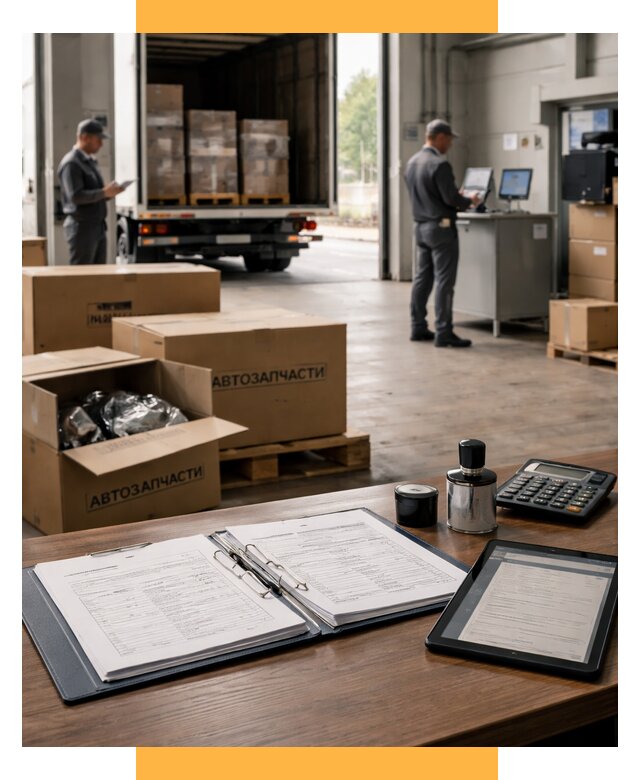 Таможенное оформление автозапчастей под ключ от 8715 р., СетСервис-Блш