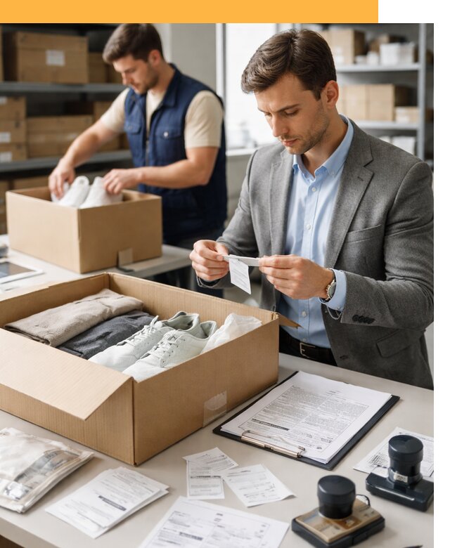 Таможенное оформление одежды и обуви по выгодной цене от 6664 руб