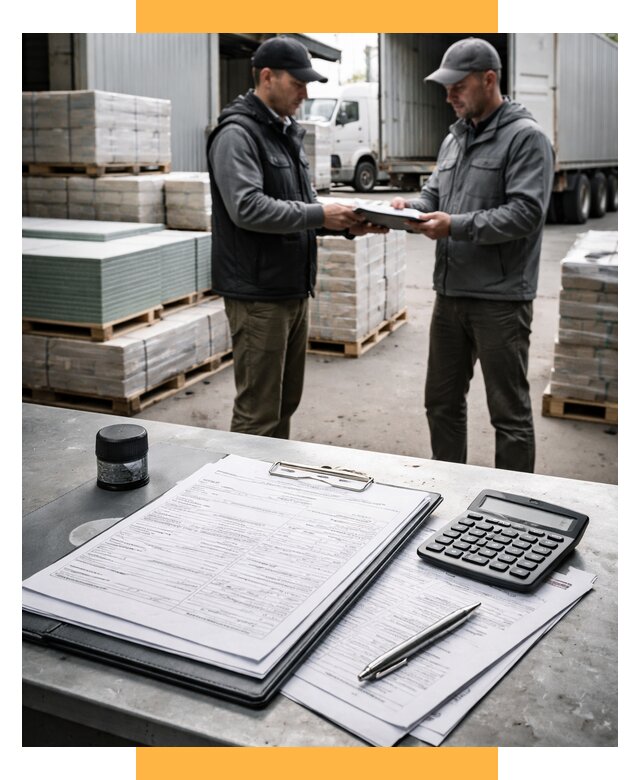 Таможенное оформление стройматериалов от 8715 р. | СетСервис-Блш