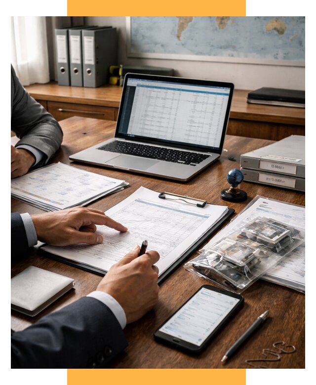 Проверка поставщика за рубежом от 8715 р. | СетСервис-Блш аудит