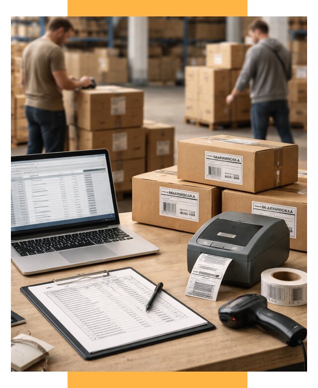 Маркировка импортных товаров от 4614 р. под ключ, СетСервис-Блш